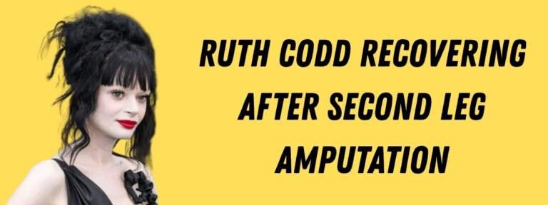 Celebrity Traitors Star Ruth Codd Recovering After Second Leg Amputation