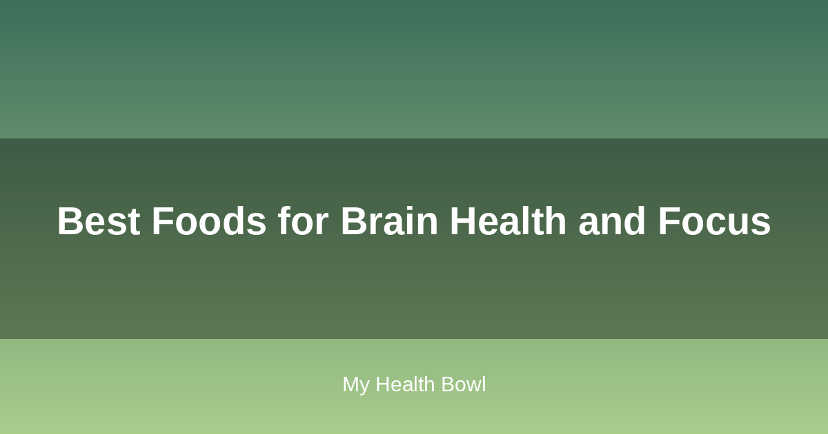 Brain-healthy foods including salmon, walnuts, blueberries, and leafy greens