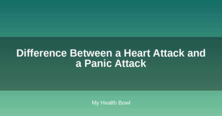 Difference Between a Heart Attack and a Panic Attack