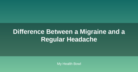 Difference Between a Migraine and a Regular Headache