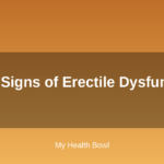 Early Signs of Erectile Dysfunction