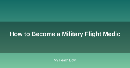 How to Become a Military Flight Medic