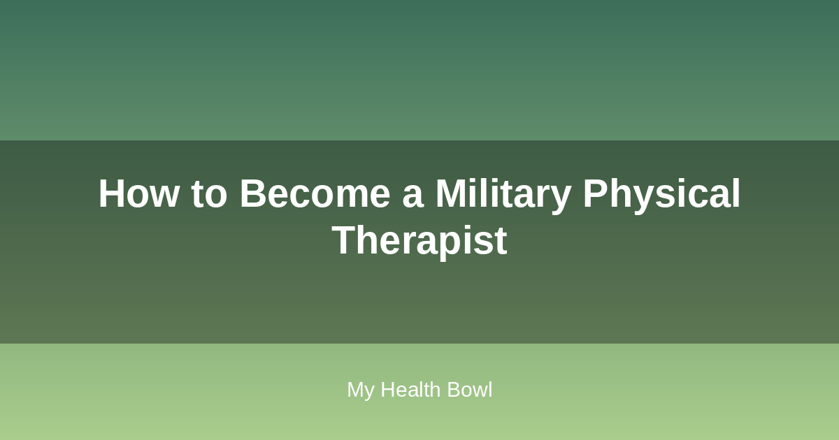 Military physical therapist helping a service member with rehabilitation exercises