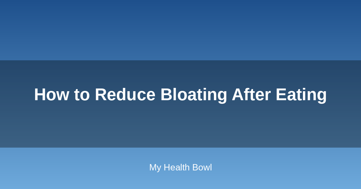 Person holding stomach illustrating bloating after eating