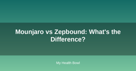 Mounjaro vs Zepbound: What’s the Difference?