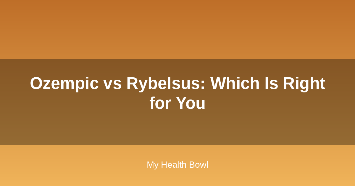 Comparison of an injectable pen and an oral tablet representing Ozempic and Rybelsus