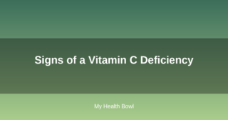 Signs of a Vitamin C Deficiency