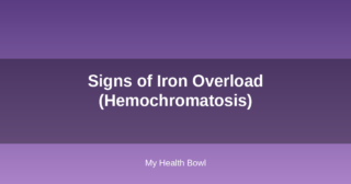 Signs of Iron Overload (Hemochromatosis)