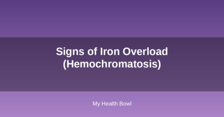 Signs of Iron Overload (Hemochromatosis)
