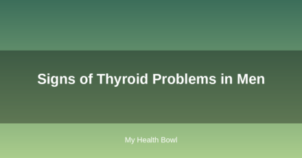 Signs of Thyroid Problems in Men