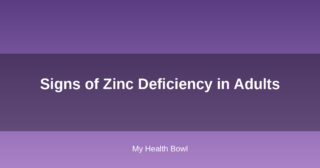 Signs of Zinc Deficiency in Adults