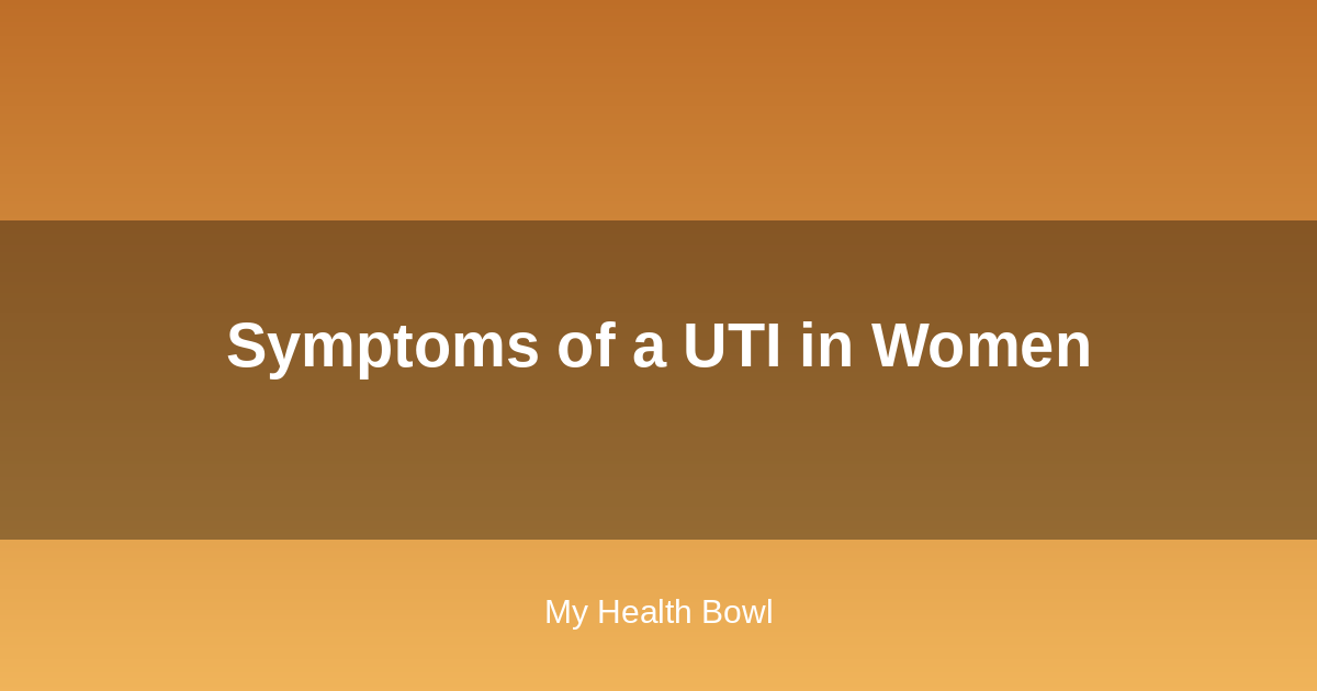 Woman holding her lower abdomen illustrating UTI discomfort