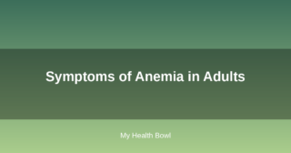 Symptoms of Anemia in Adults