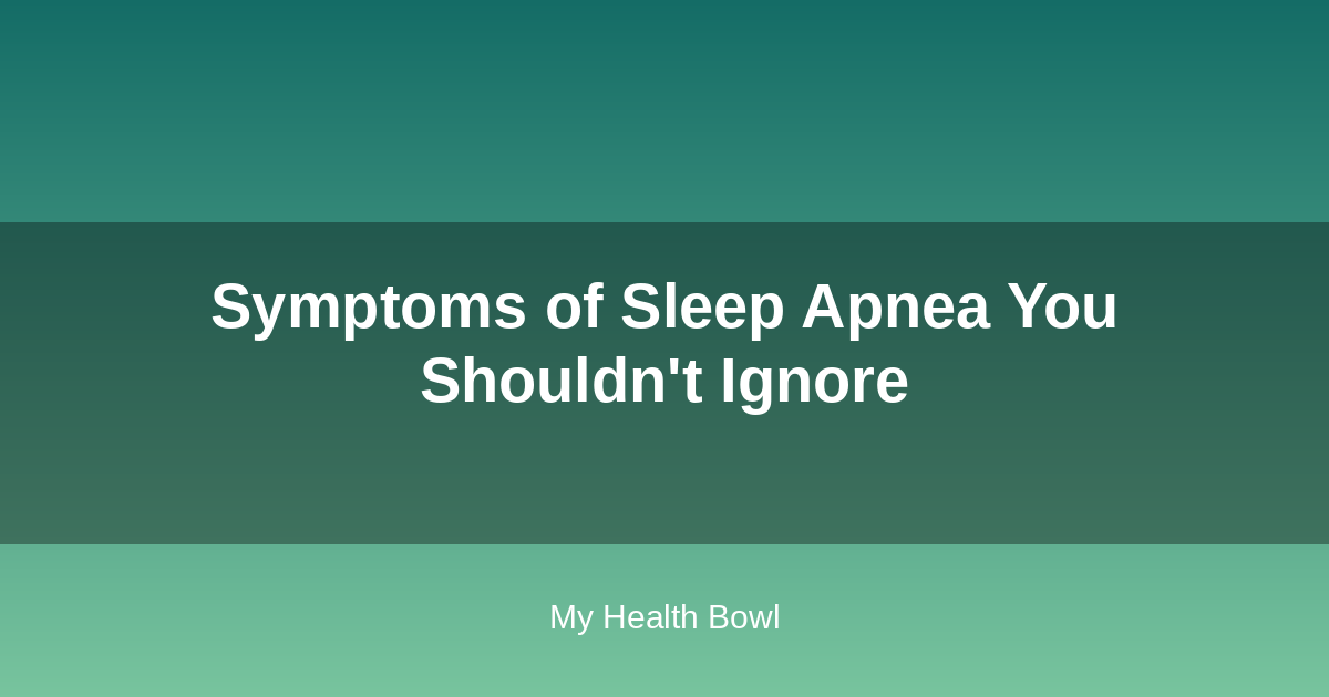 Person struggling to sleep illustrating sleep apnea symptoms
